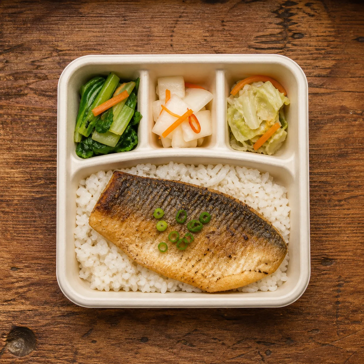 煎魚便當