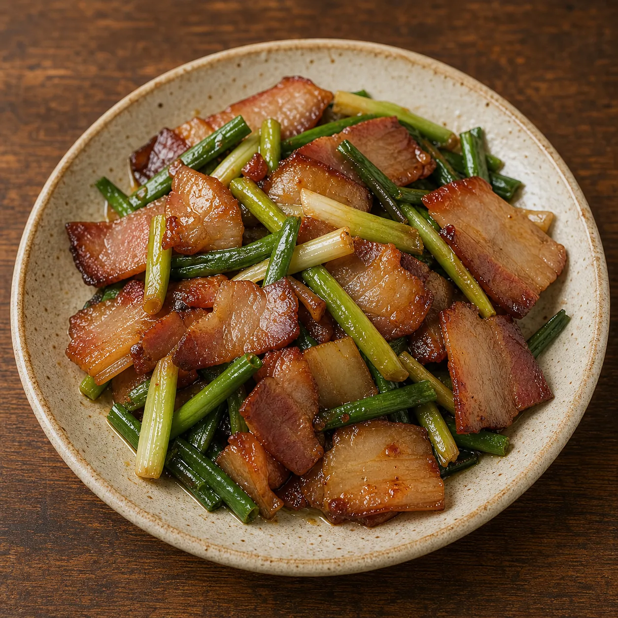蒜苗炒臘肉