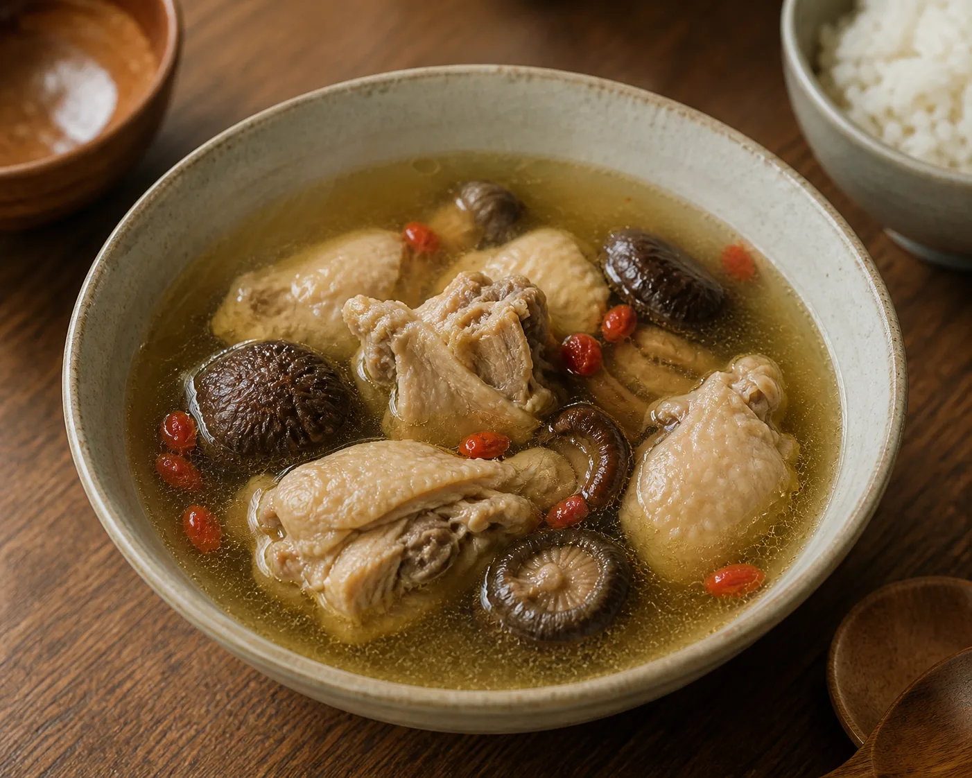 香菇雞湯